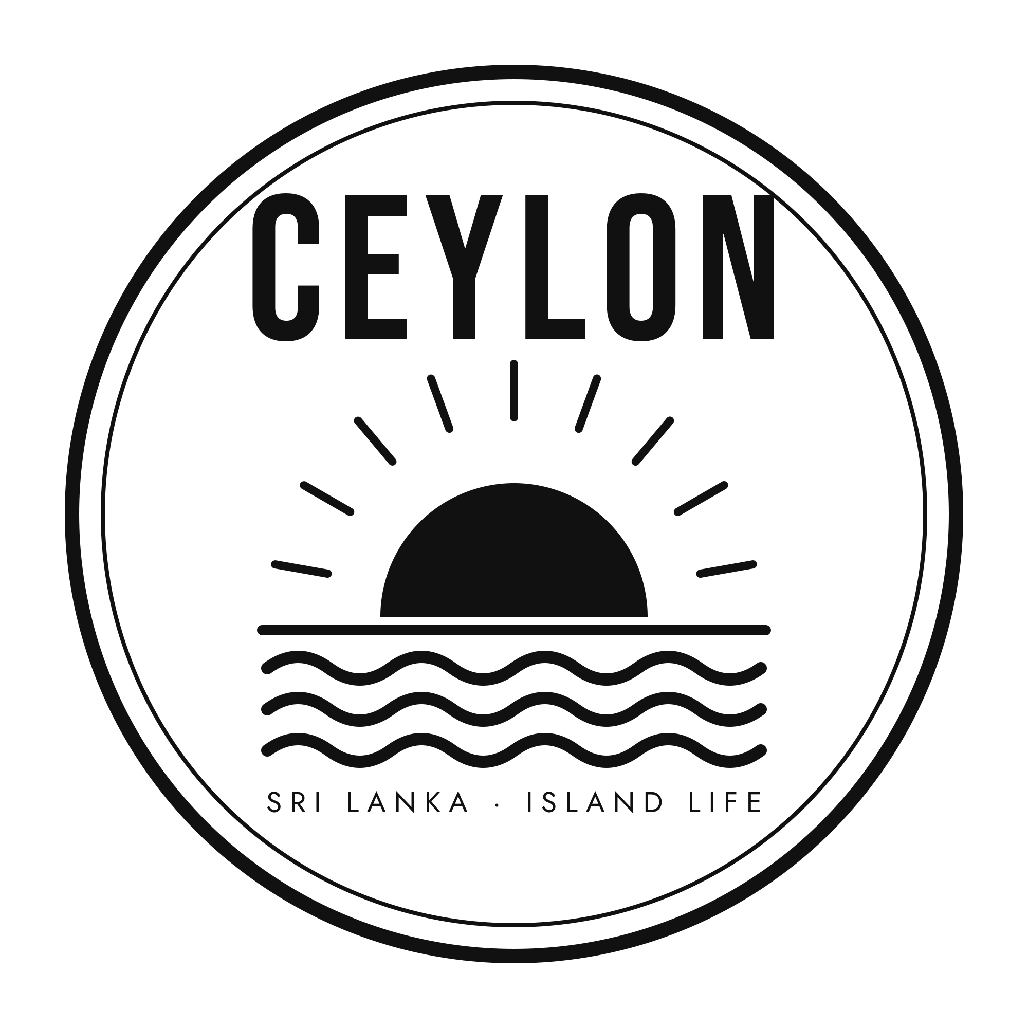 Ceylon Badge – example print artwork