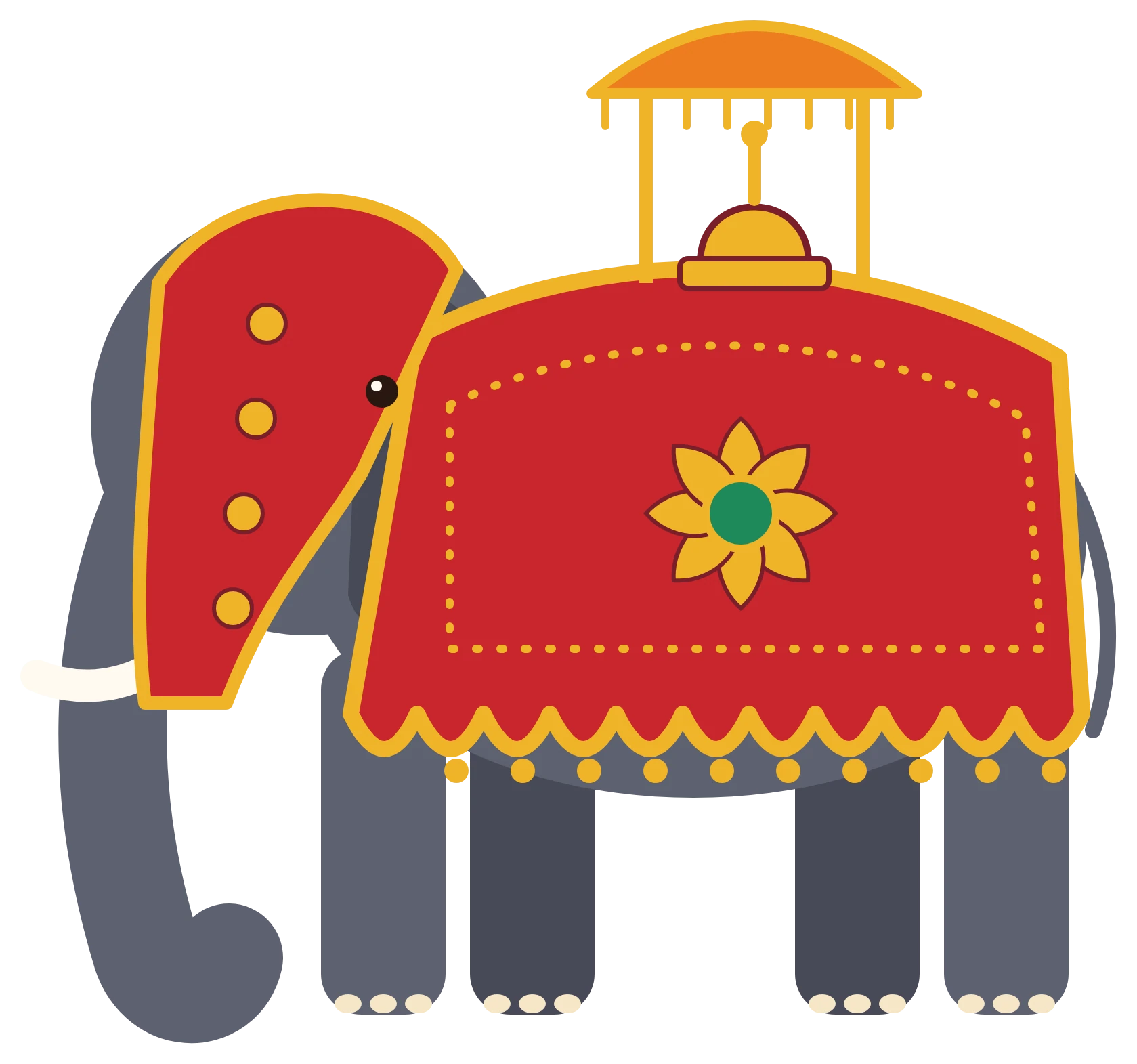 Perahera Elephant – example print artwork