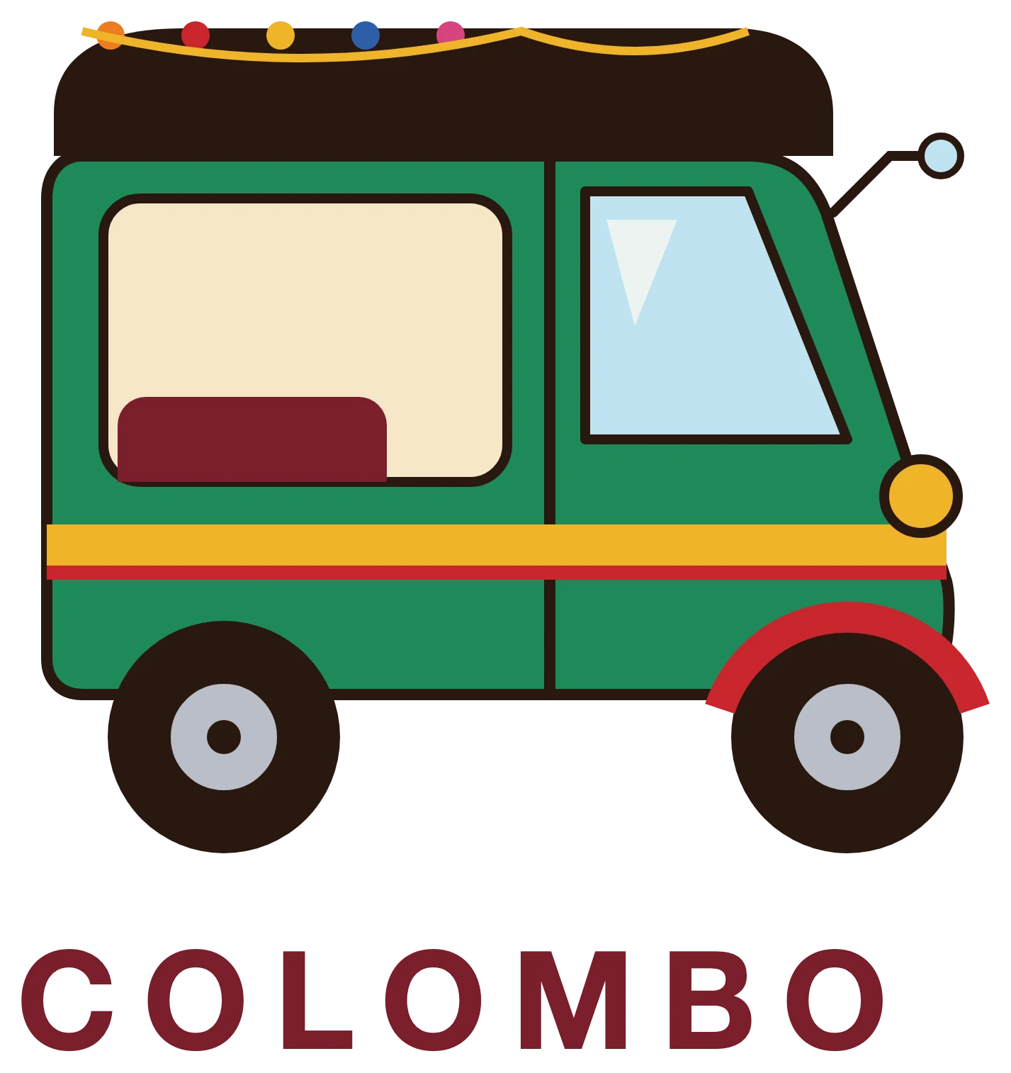 Colombo Tuk-Tuk – example print artwork